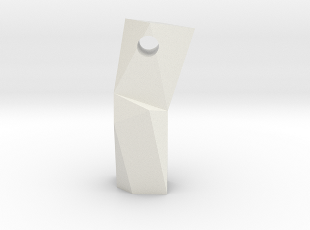 Diviner Obelisk in White Natural Versatile Plastic