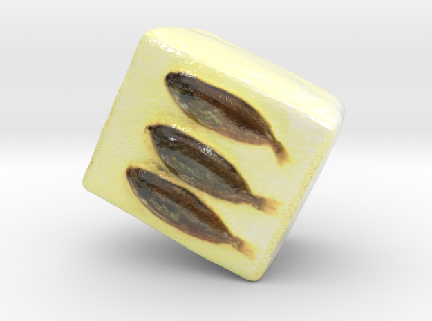 The Sukugarasu on the Tofu-mini in Glossy Full Color Sandstone