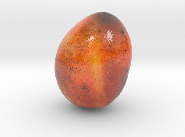 The Mango-mini in Glossy Full Color Sandstone