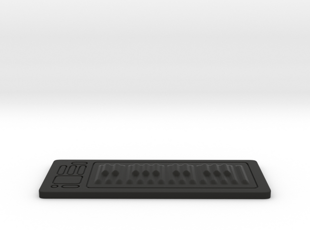 Digital Piano RSR25 1:12 Scale in Black Natural Versatile Plastic