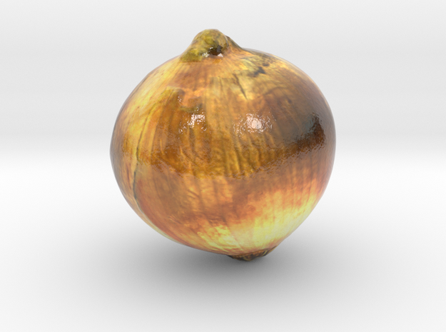 The Onion-mini in Glossy Full Color Sandstone