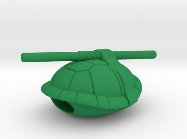 TMNT "Donatello" lacelock (1 piece. Must order 2) in Green Processed Versatile Plastic
