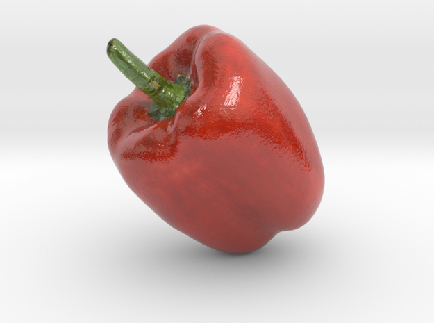 The Red Pepper-2-mini in Glossy Full Color Sandstone
