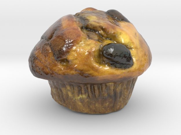 The Muffin-2-mini in Glossy Full Color Sandstone