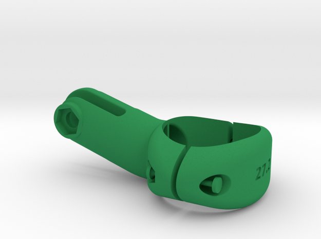 GoPro 27.2 mm Short Seat Post Mount in Green Processed Versatile Plastic