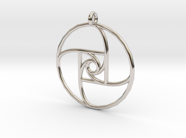 Square Spiral Pendant