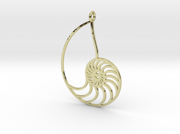 Nautilus in 18k Gold Plated Brass