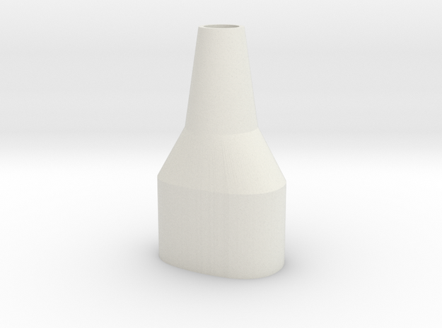 Pax 2 Water Pipe Adapter in White Natural Versatile Plastic