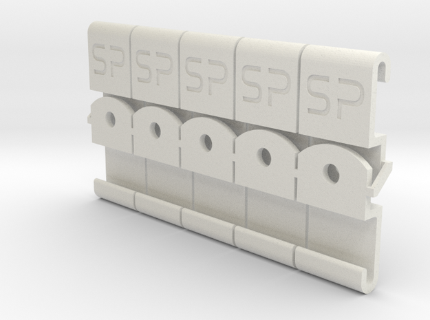 Slider 'Type R' for SwitchPic-Panels in White Natural Versatile Plastic