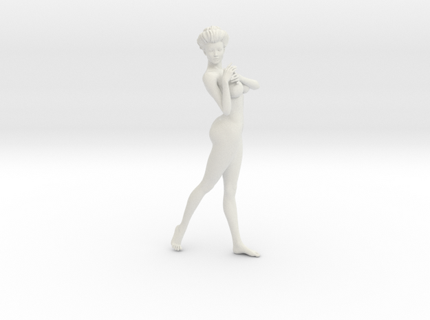  1/9 Elegant lady 015 in White Natural Versatile Plastic