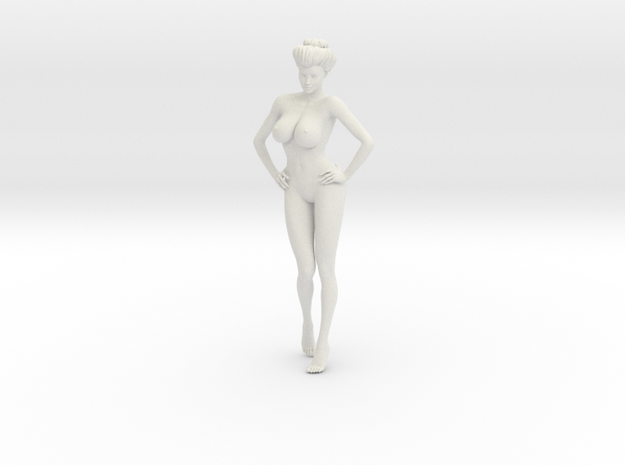  1/9 Elegant lady 014 in White Natural Versatile Plastic
