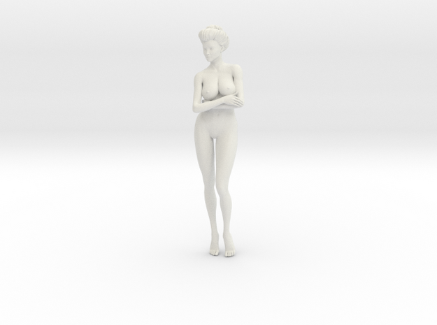 1/9 Elegant lady 005 in White Natural Versatile Plastic