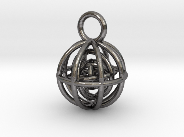 Charm: Spheres within Sheres in Polished Nickel Steel