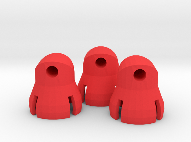 Gorilla Hands - 3 90's in Red Processed Versatile Plastic