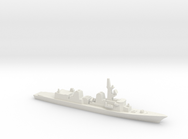 Murasame-class destroyer, 1/2400 in White Natural Versatile Plastic