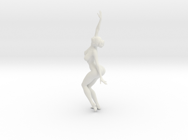  1/18 Nude Dancers 002 in White Natural Versatile Plastic