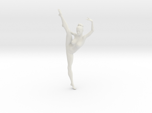  1/18 Nude Dancers 009 in White Natural Versatile Plastic