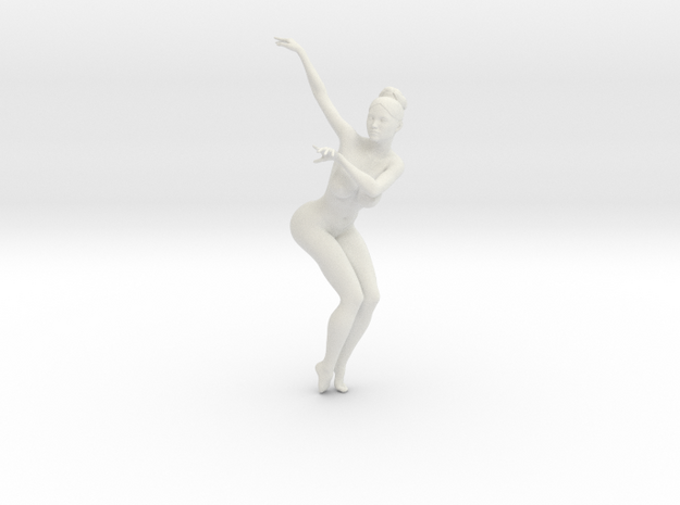 1/18 Nude Dancers 016 in White Natural Versatile Plastic