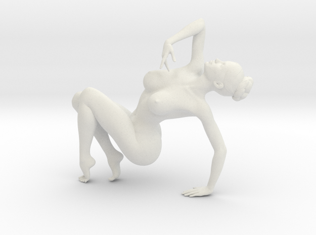 1/18 Nude Dancers 022 in White Natural Versatile Plastic