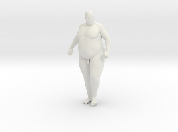 1/20 Fat Man 009 in White Natural Versatile Plastic