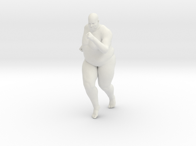 1/20 Fat Man 014 in White Natural Versatile Plastic