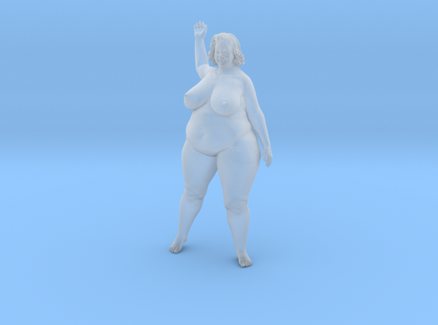 1/32 Fat Woman 004 in Tan Fine Detail Plastic
