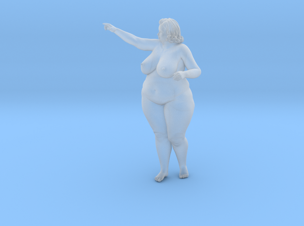 1/32 Fat Woman 013 in Tan Fine Detail Plastic