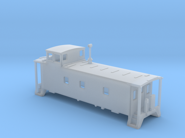 N scale DRGW caboose 01469- series in Tan Fine Detail Plastic