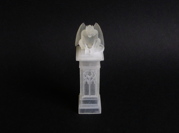 Gargoyle Statue in Tan Fine Detail Plastic