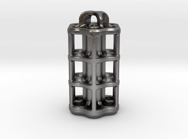 Tritium Lantern 5D (3.5x25mm Vials) in Polished Nickel Steel