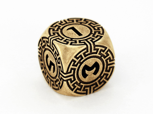 Daedalus D6 in Polished Brass