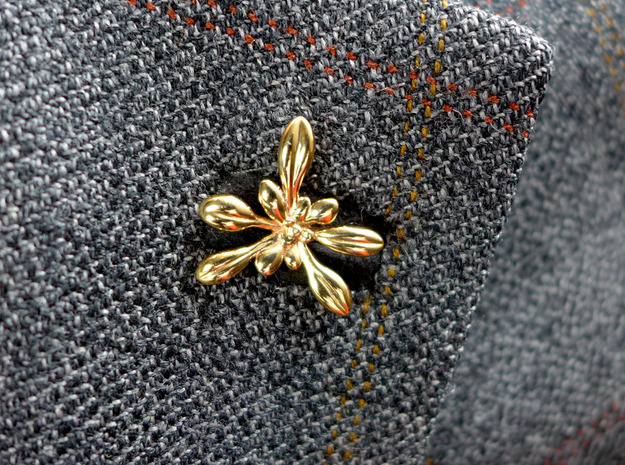 Arabidopsis Lapel Pin -Science Jewelry
