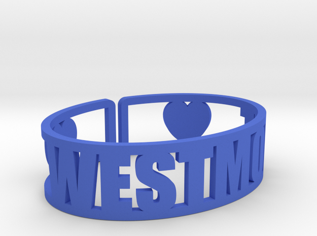 Westmont Cuff in Blue Processed Versatile Plastic