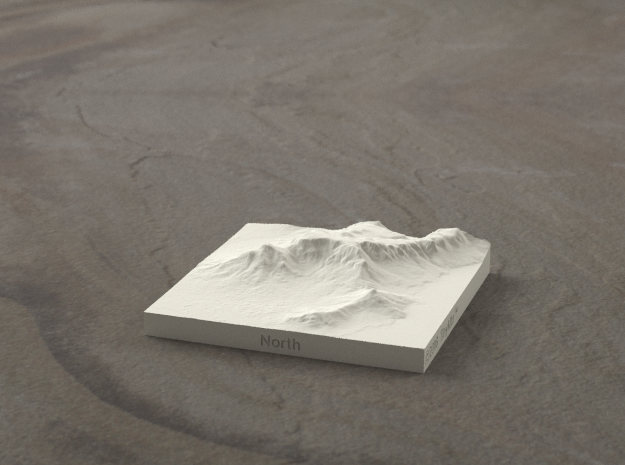 3''/7.5cm Table Mountain, South Africa in Natural Sandstone
