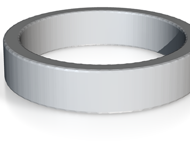 Basic Ring US10 in Tan Fine Detail Plastic