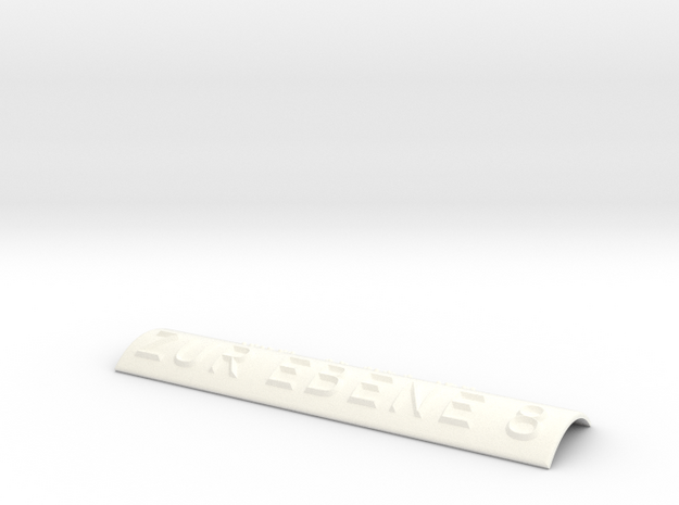 ZUR EBENE 8 in White Processed Versatile Plastic