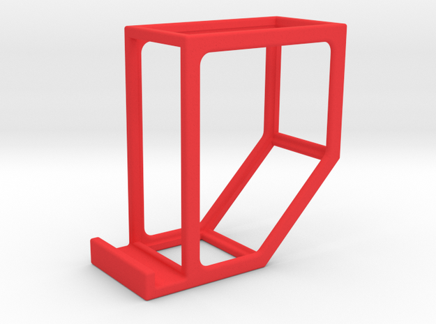 Android Stand in Red Processed Versatile Plastic