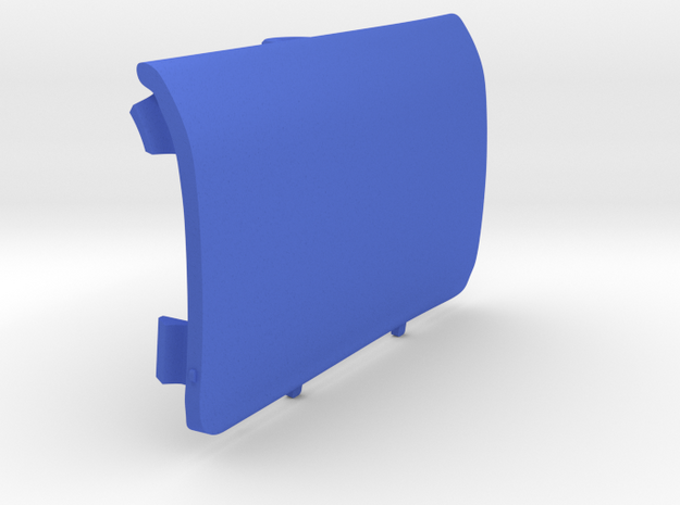 Rear-Right Saab Jack Point Cover in Blue Processed Versatile Plastic