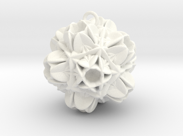 Valdrada -Pendant- in White Processed Versatile Plastic