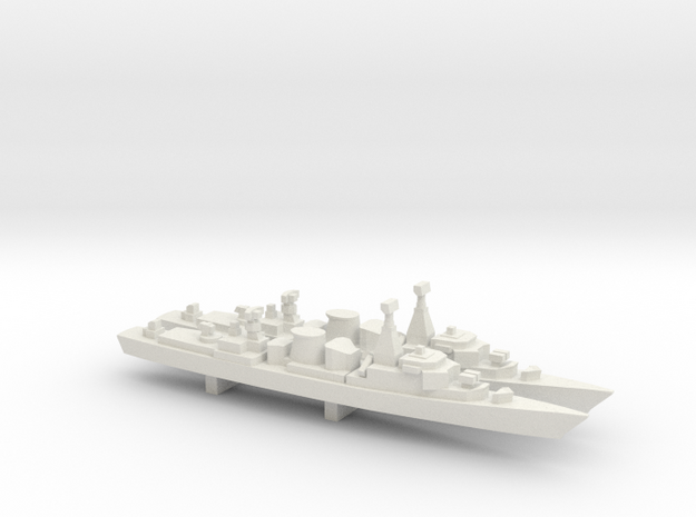 Jacob van Heemskerck-class frigate x 2, 1/1800 in White Natural Versatile Plastic
