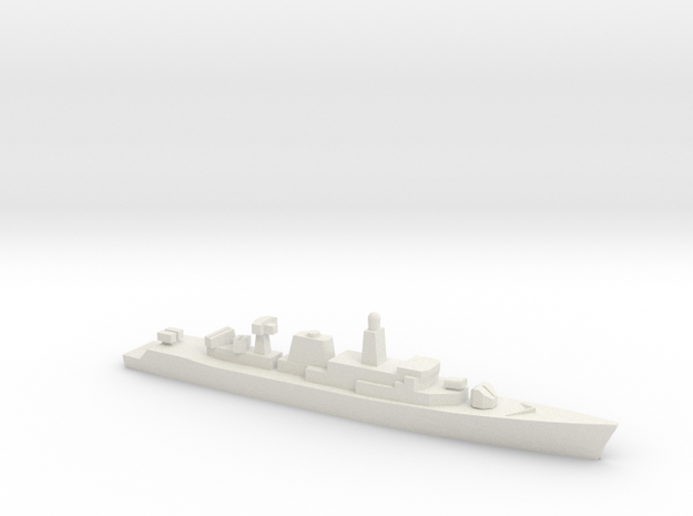 Wielingen-class frigate, 1/2400 in White Natural Versatile Plastic
