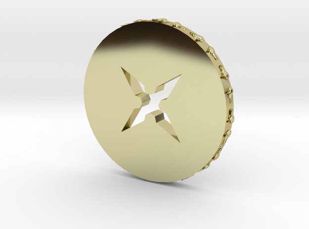 Wolfring coin in 18k Gold