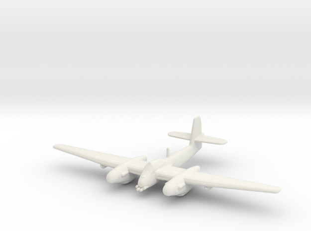 Westland Welkin with bombs 1:200 WSF in White Natural Versatile Plastic