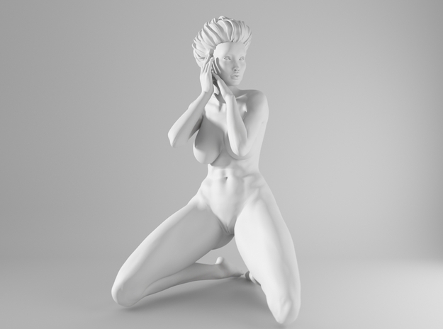 1/10 Sexy Girl Sitting 016 in White Natural Versatile Plastic