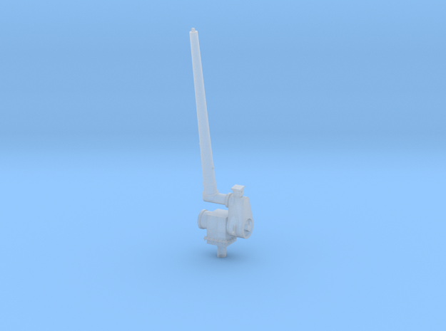 1/96 Aft Antenna - Single left in Smooth Fine Detail Plastic