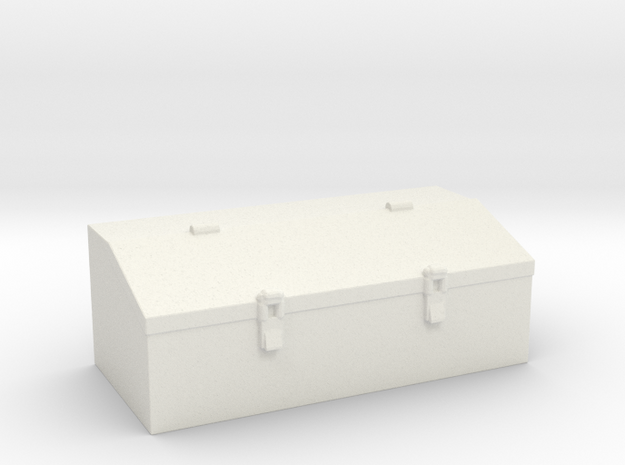 1/16 Hetzer Tool Box (Late) in White Natural Versatile Plastic