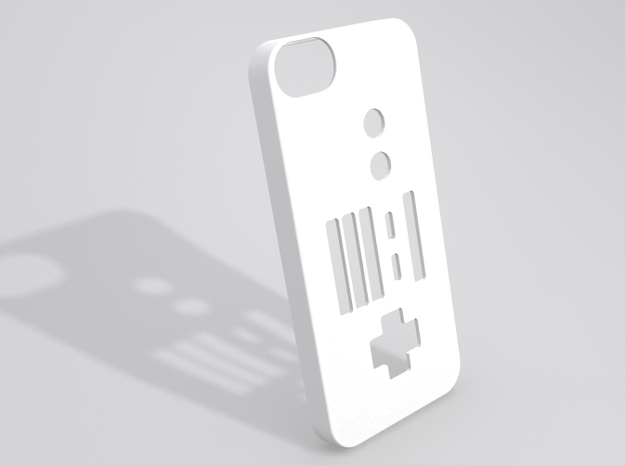 NES Controller iPhone 5 case in White Natural Versatile Plastic