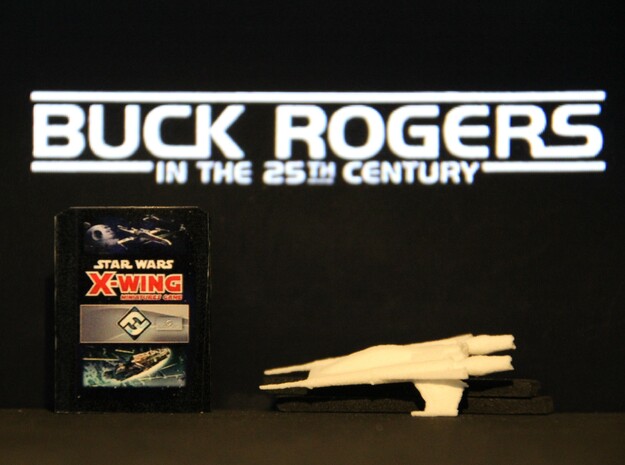 Thunder Fighter (Buck Rogers), 1/270 in White Natural Versatile Plastic