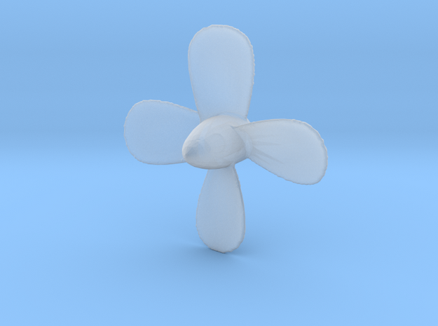 Titanic Propeller 4-Bladed - Scale 1:350 in Smooth Fine Detail Plastic