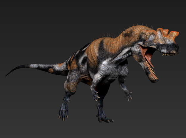 Ceratosaurus middle size